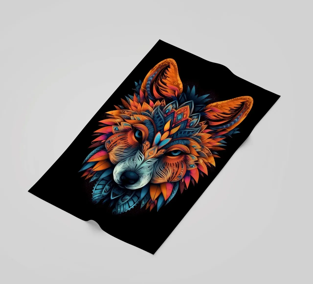 Volpe Tatoo telo mare da Animal Portraits