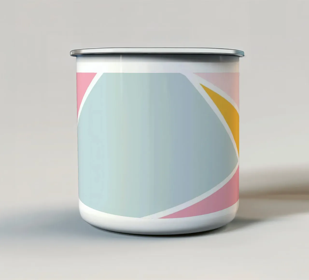 Polygon Pastell tazza in smalto da BAINAI
