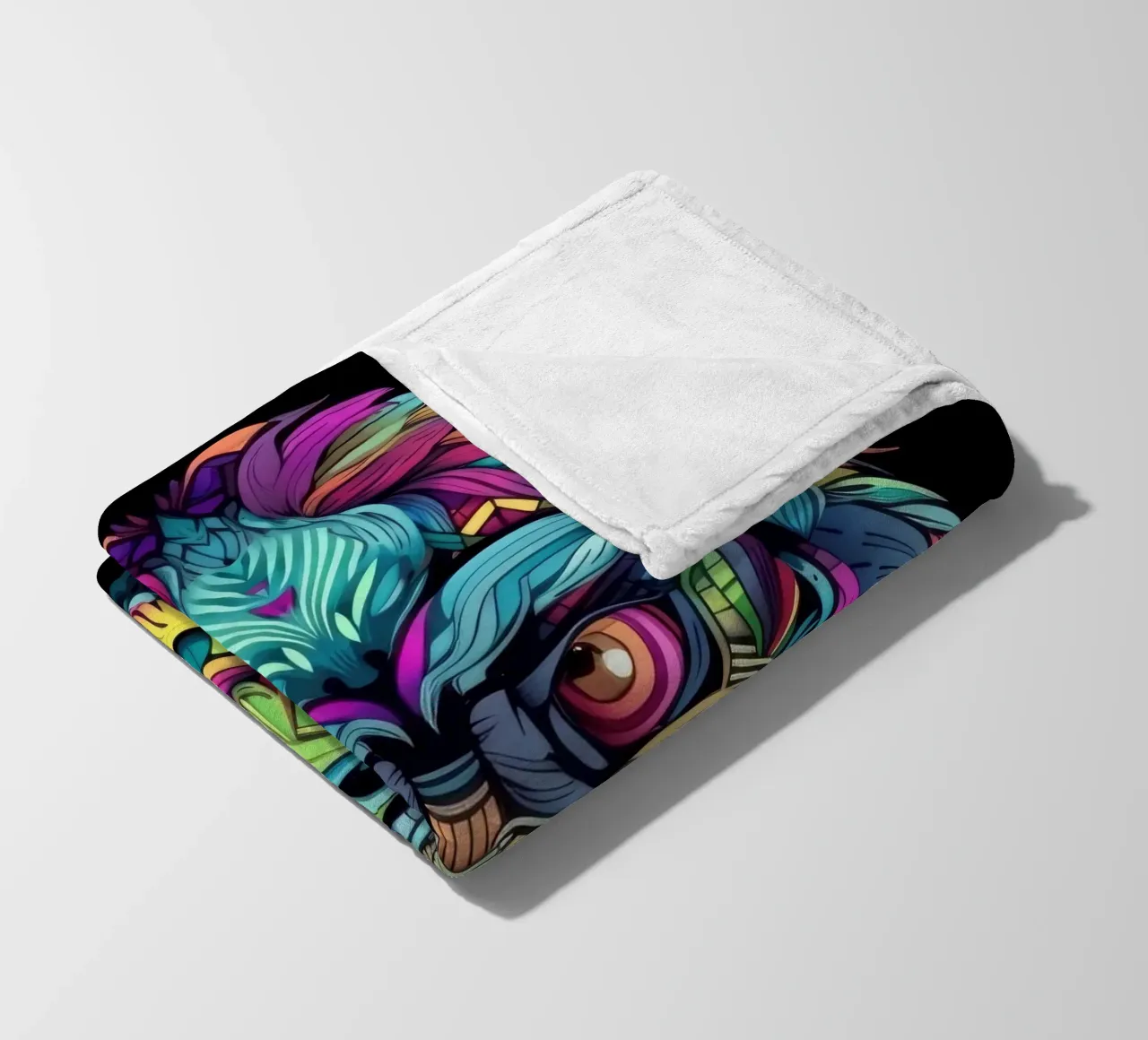 Tatoo Gorilla coperta in pile da Animal Portraits