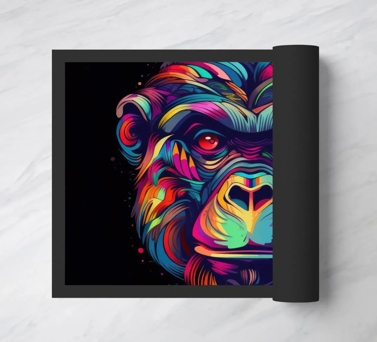 Tatoo Gorilla zerbino da Animal Portraits