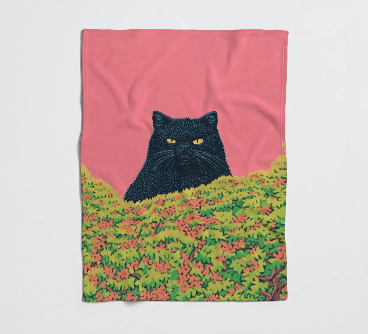 Grumpy Cat PinkPop Art: Divertente, audace e perfetto per gli amanti dei gatti coperta in pile da Kaji