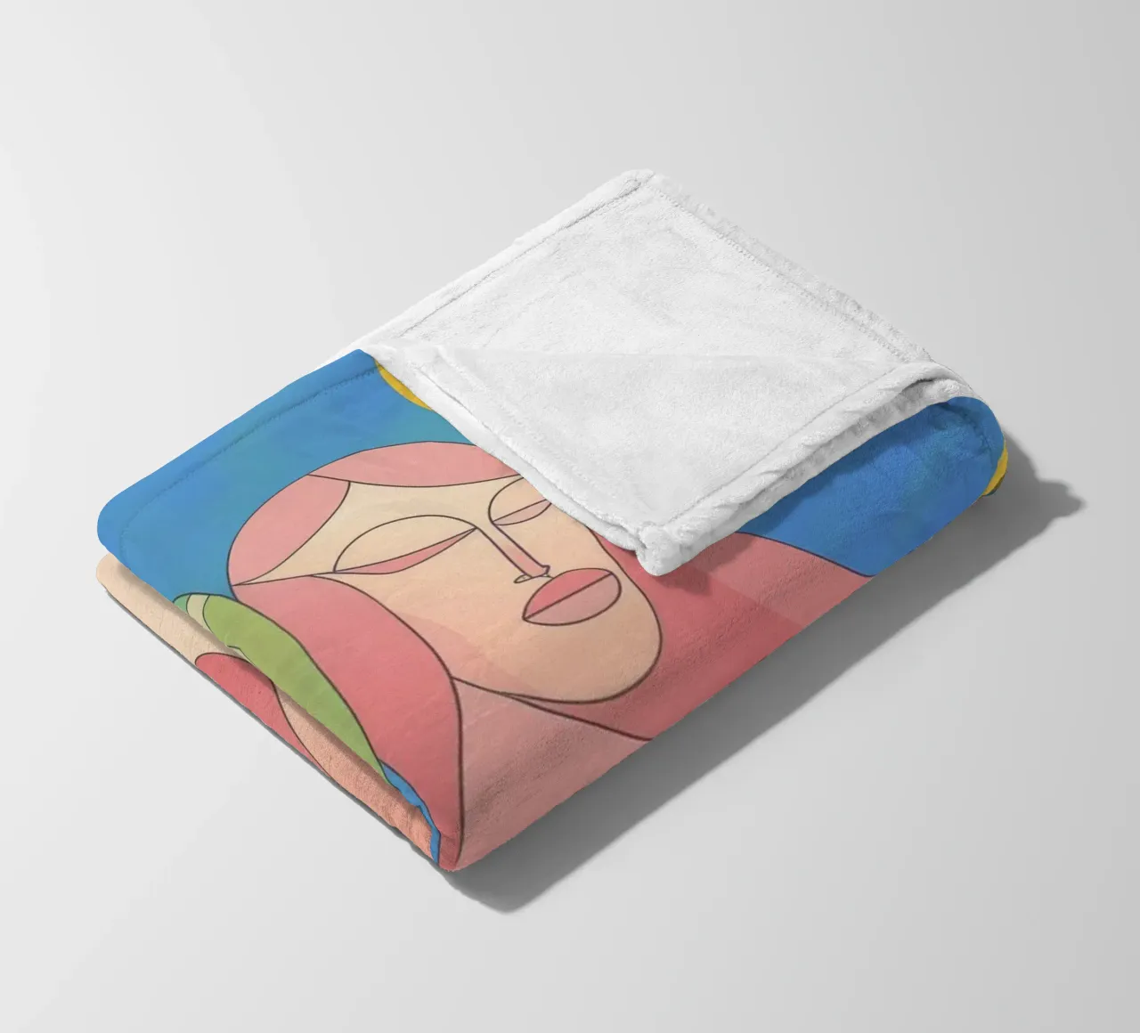 Stretta di mano colorata coperta in pile da Kamera Obskura