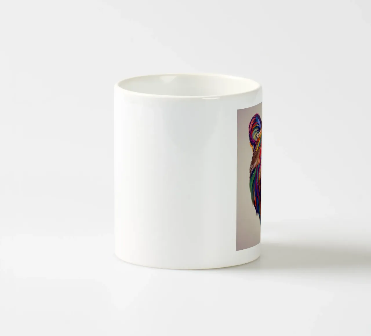 Tatoo orso grizzly tazza in ceramica da Animal Portraits