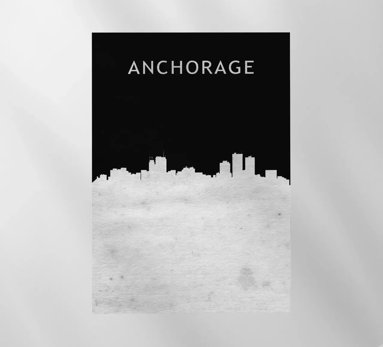 Anchorage Alaska pellicola backlit da Travelstudio