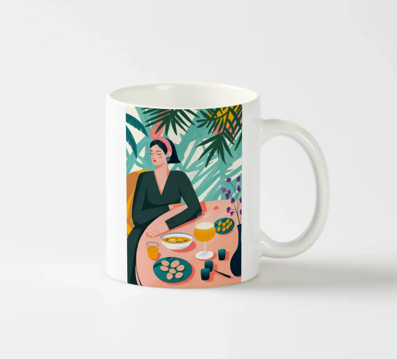 Cena tropicale tazza in ceramica da Kamera Obskura