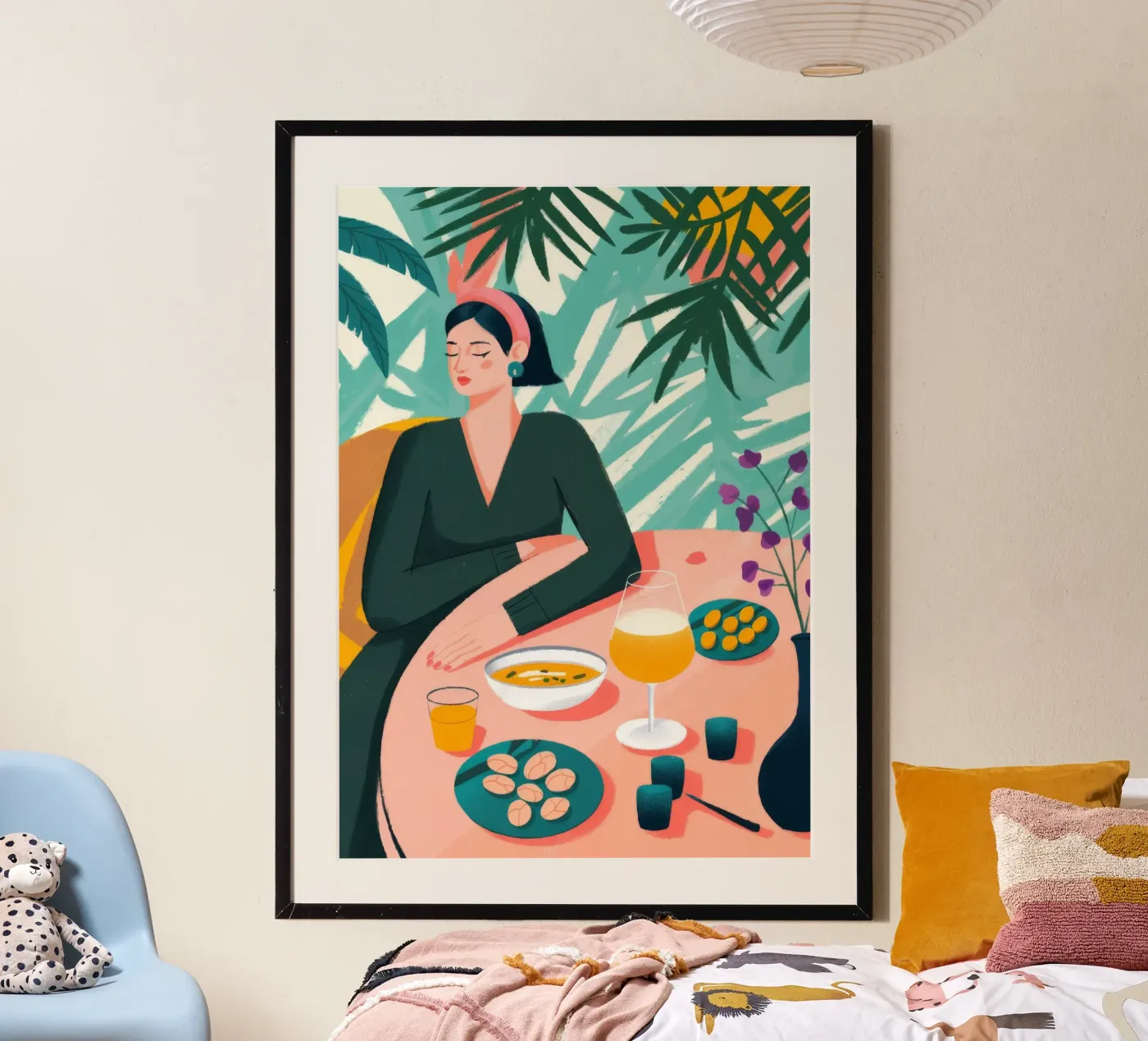 Tropical Dining poster by Kamera Obskura
