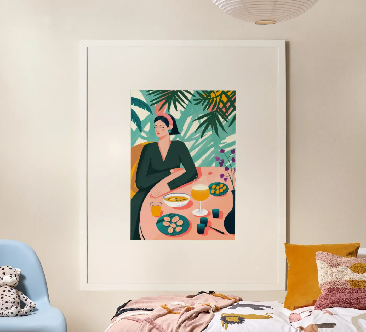 Tropical Dining poster by Kamera Obskura