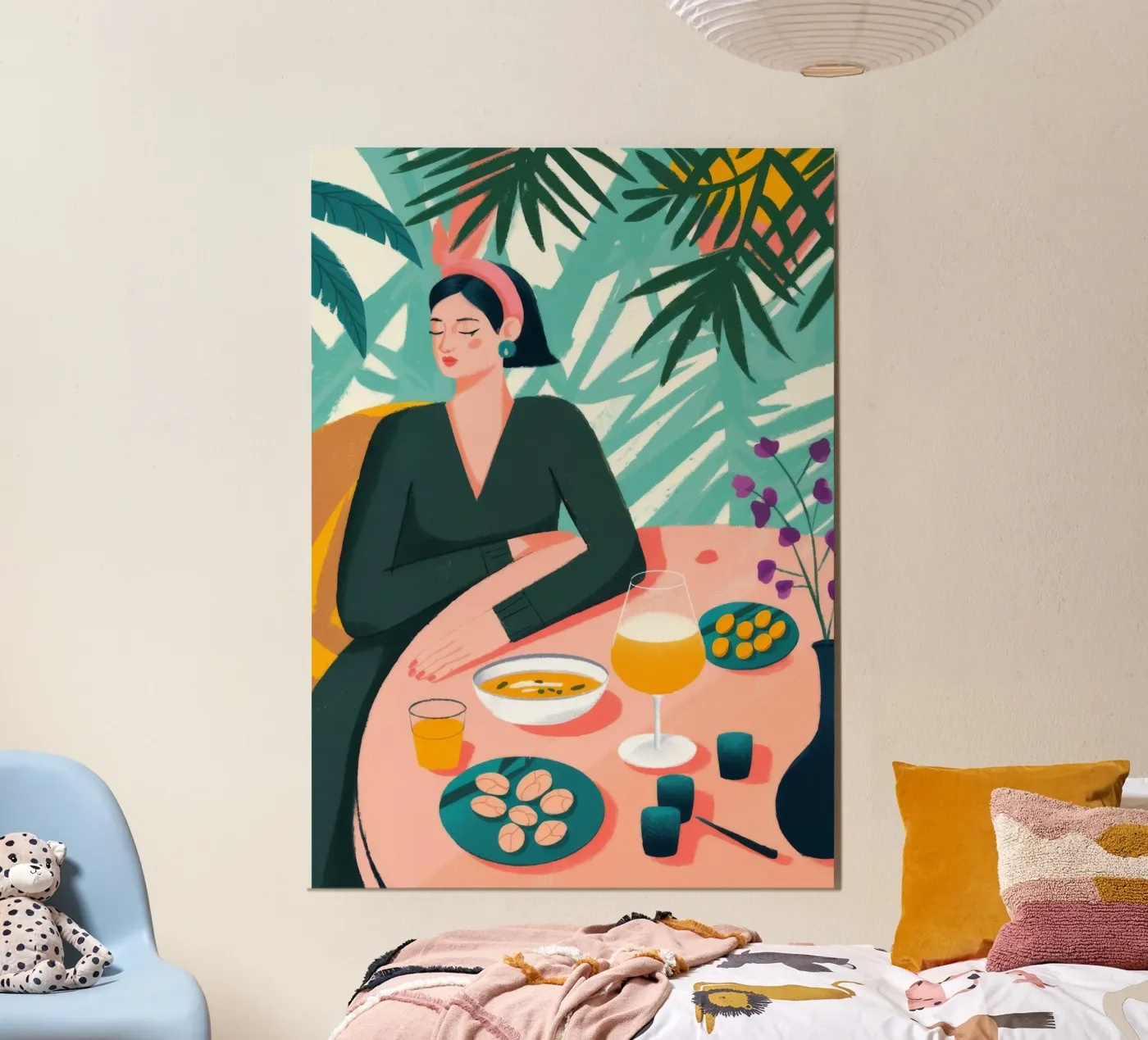 Tropical Dining poster by Kamera Obskura