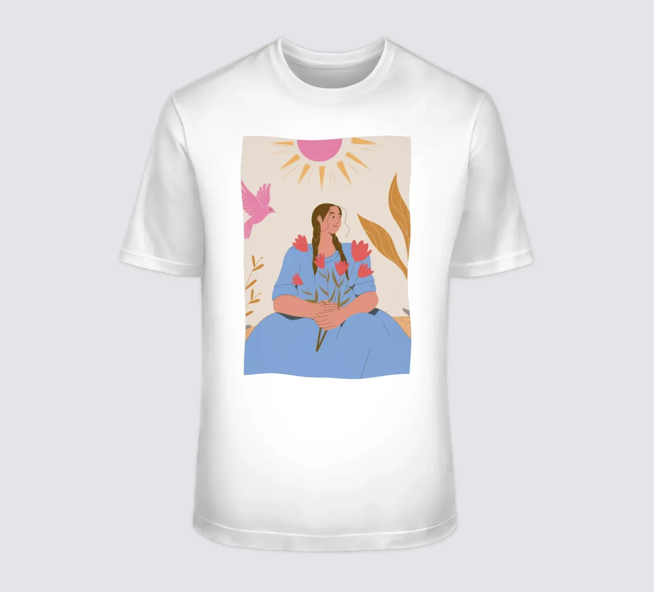 Sole e fiori t-shirt da Kamera Obskura