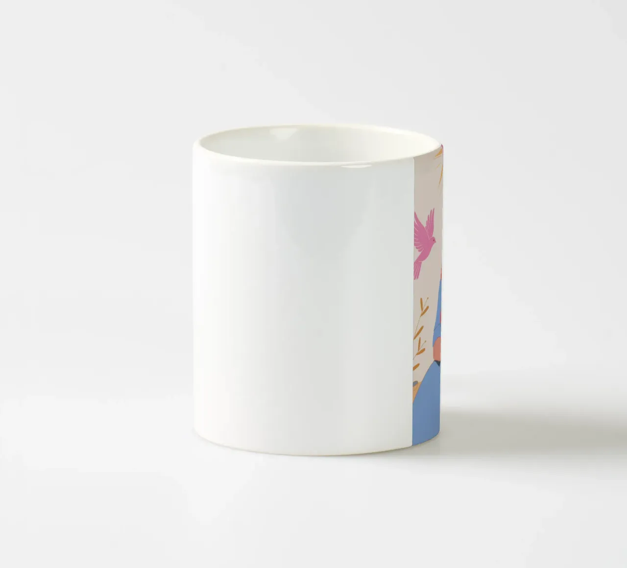 Sole e fiori tazza in ceramica da Kamera Obskura