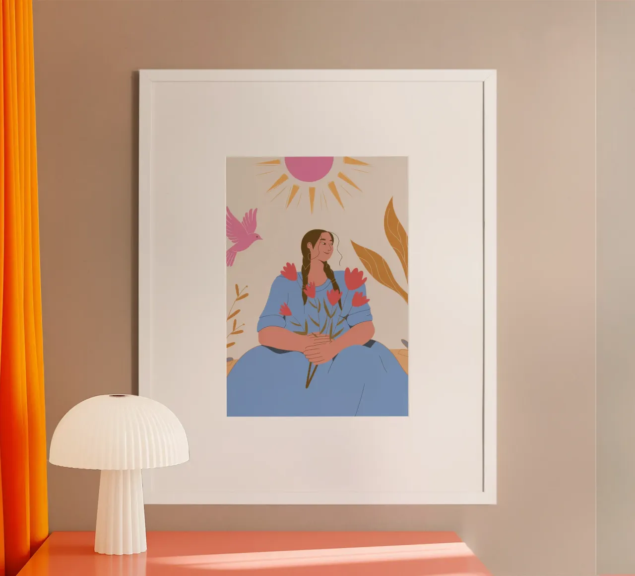 Sole e fiori poster da Kamera Obskura