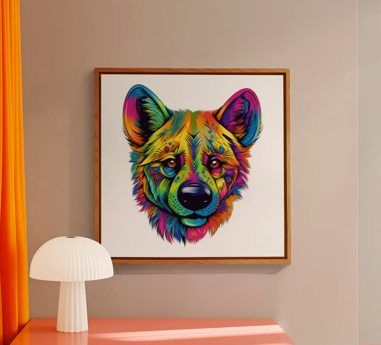 Iena Tatoo plexiglass da Animal Portraits