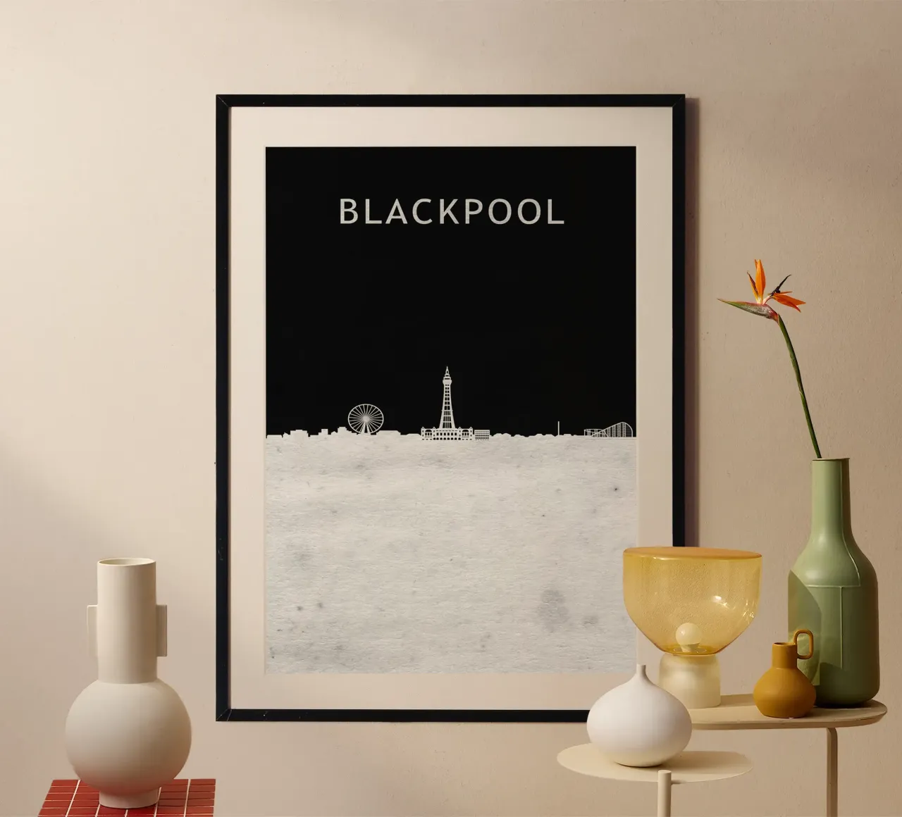 Blackpool England poster da Travelstudio