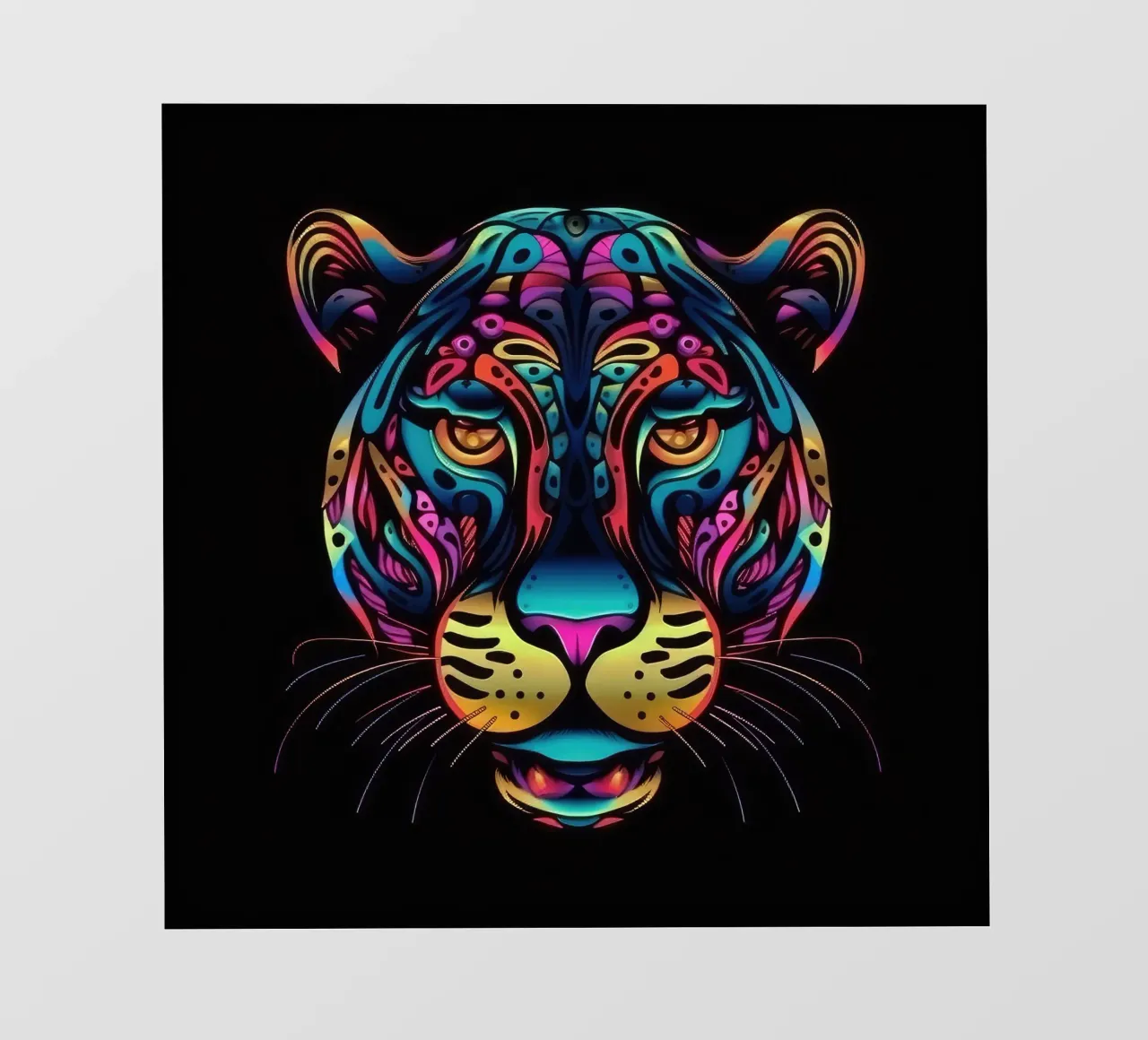 Tatoo Jaguar pellicola backlit da Animal Portraits