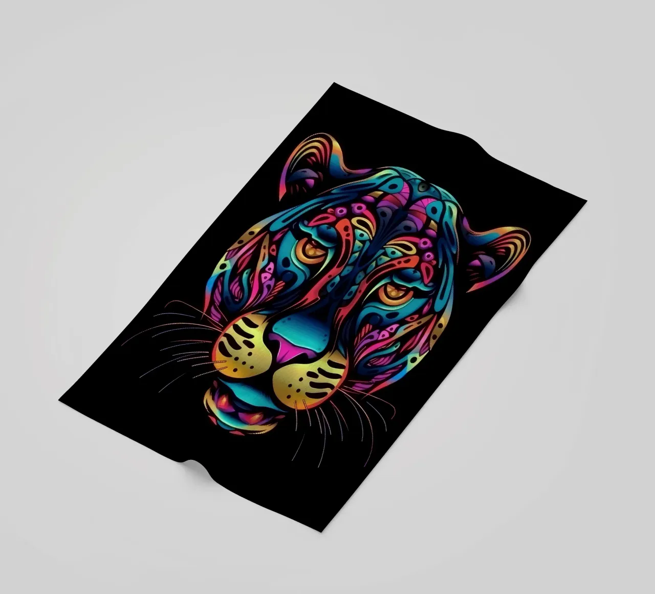 Tatoo Jaguar telo mare da Animal Portraits