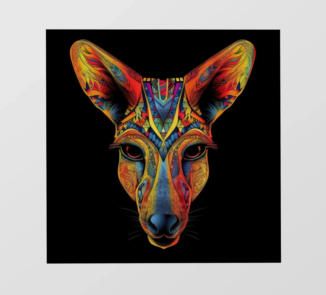 Canguro Tatoo telo in pvc da Animal Portraits
