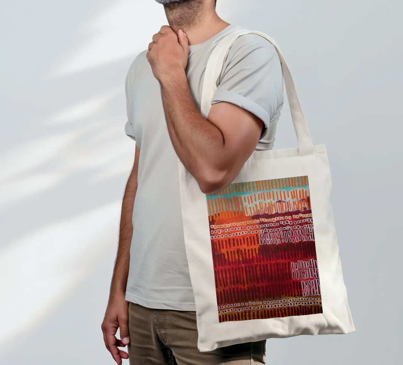 Chlorure abstrait tote bag de Teresa André