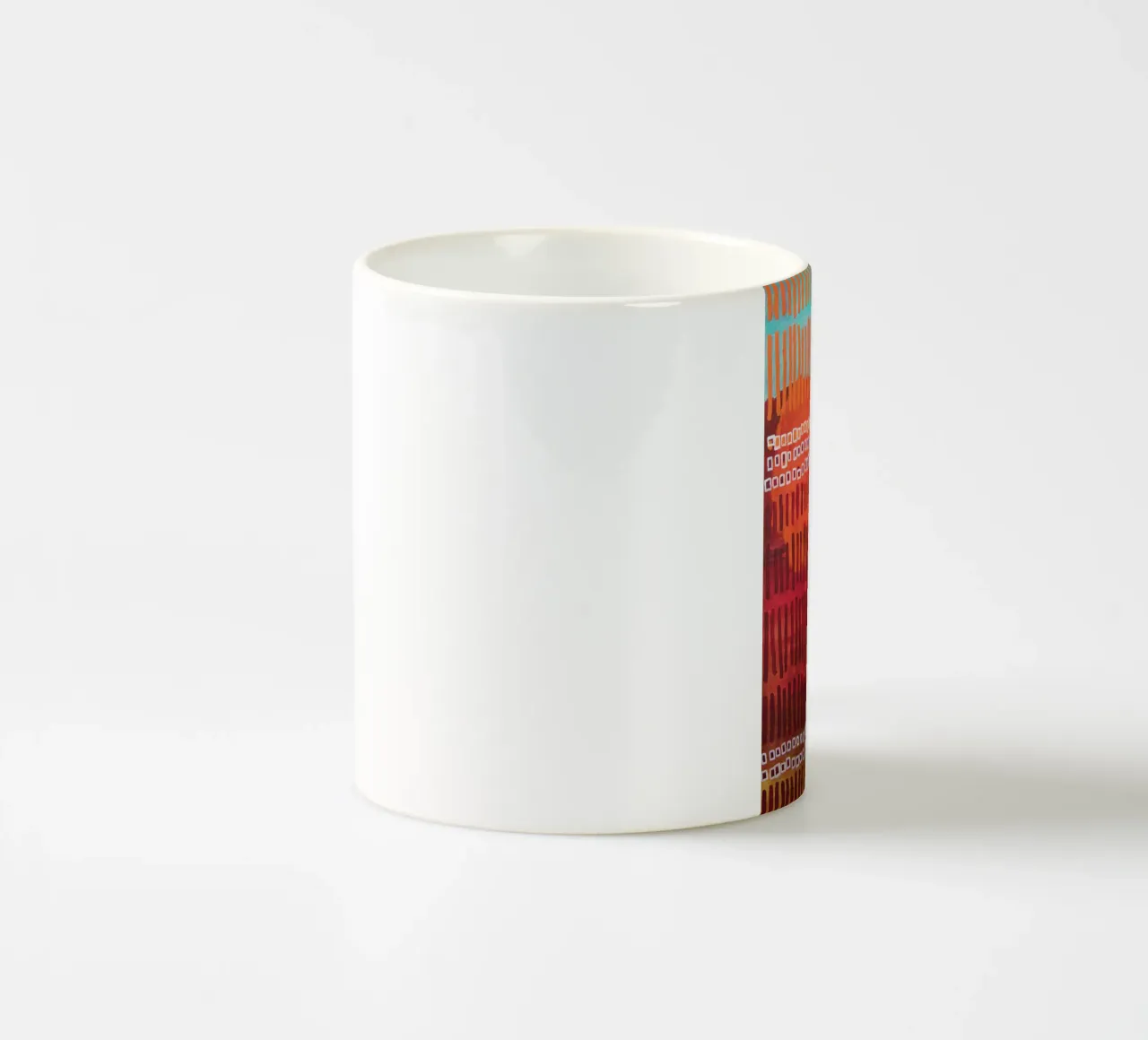 Cloruro astratto tazza in ceramica da Teresa André