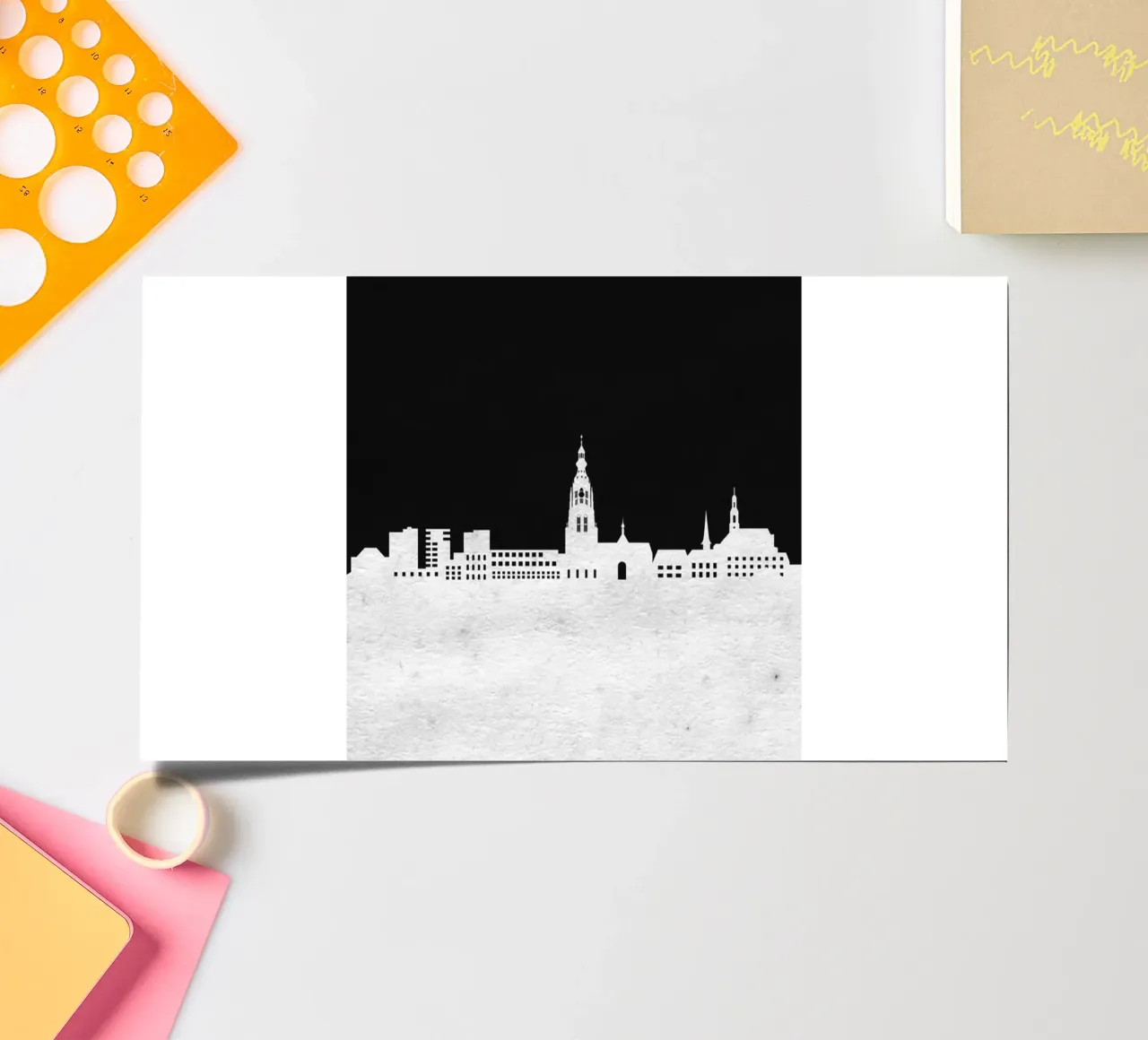 Breda Netherlands sticker sheet by Travelstudio