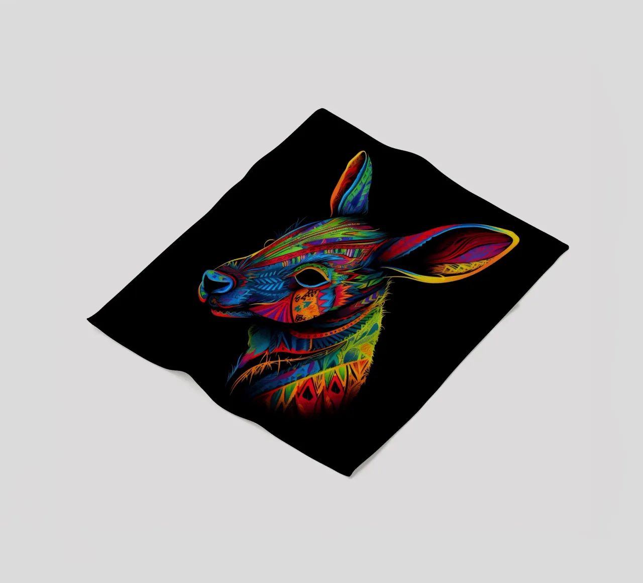 Canguro Tatoo coperta in pile da Animal Portraits