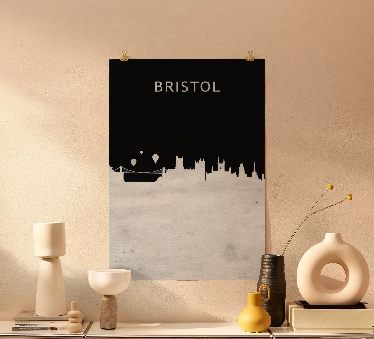 Bristol England poster da Travelstudio