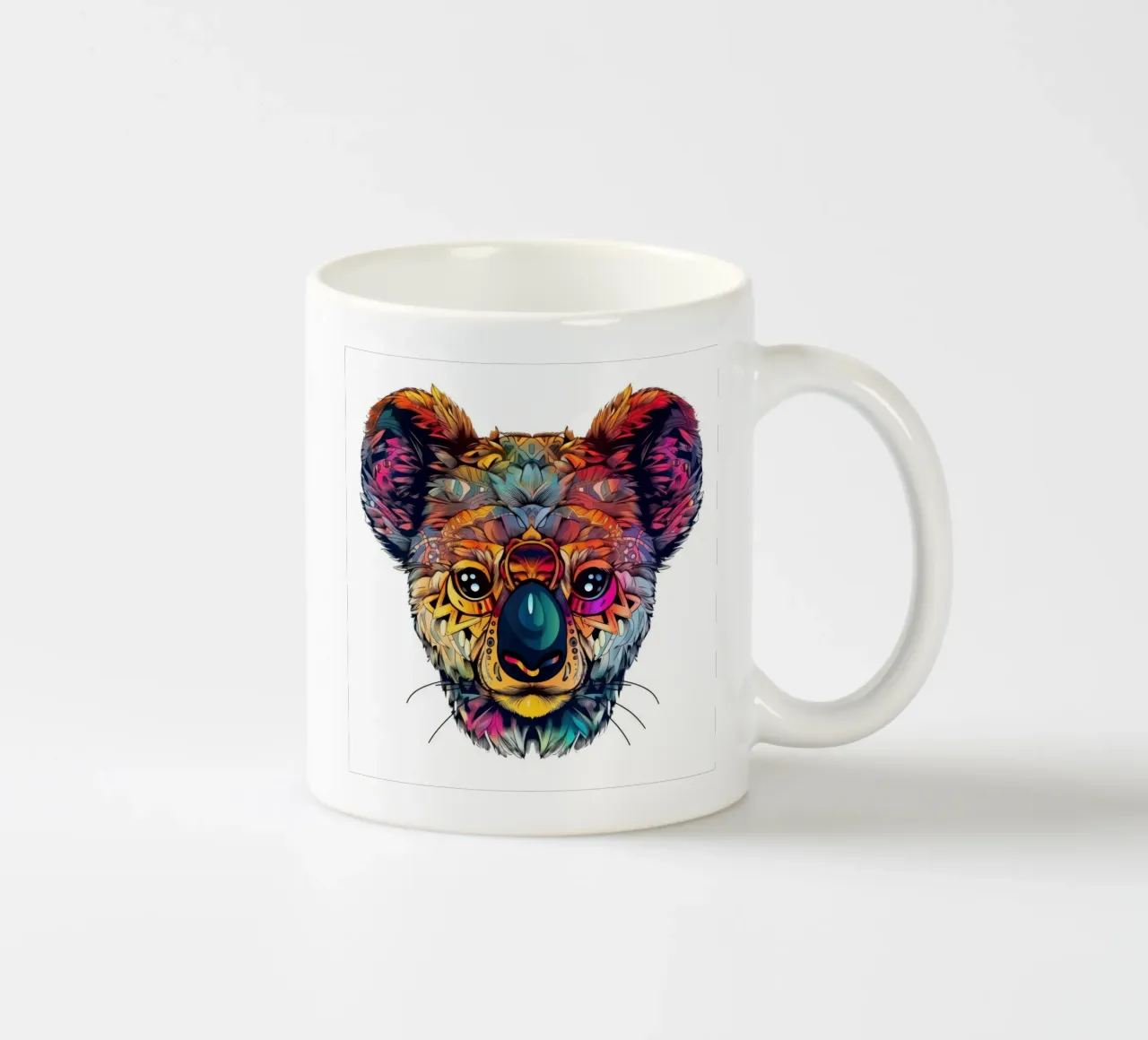 Tatoo Koala tazza in ceramica da Animal Portraits