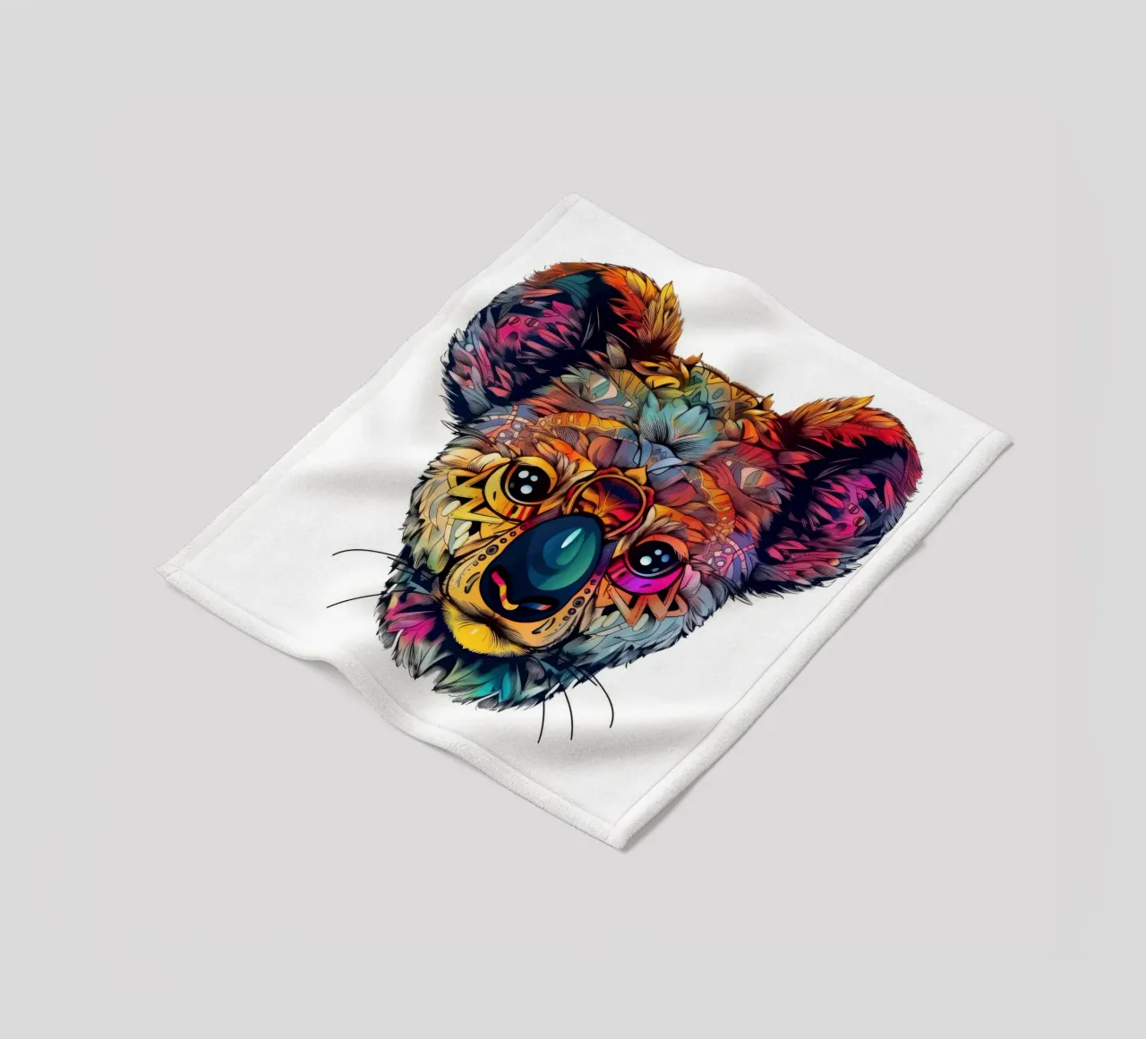 Tatoo Koala coperta in pile da Animal Portraits
