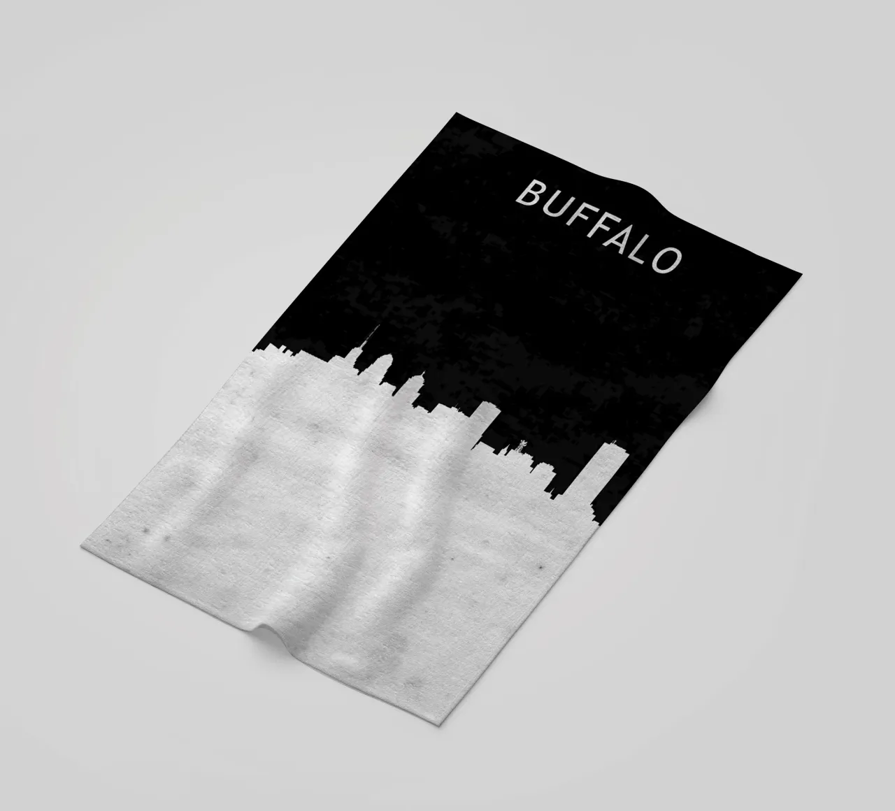 Buffalo New York beach towel by Travelstudio