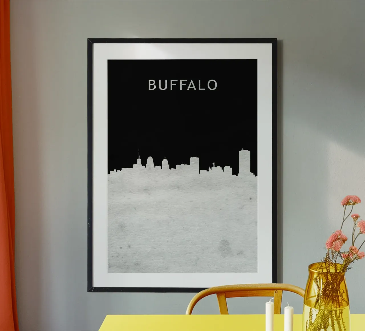 Buffalo New York carta hahnemühle da Travelstudio