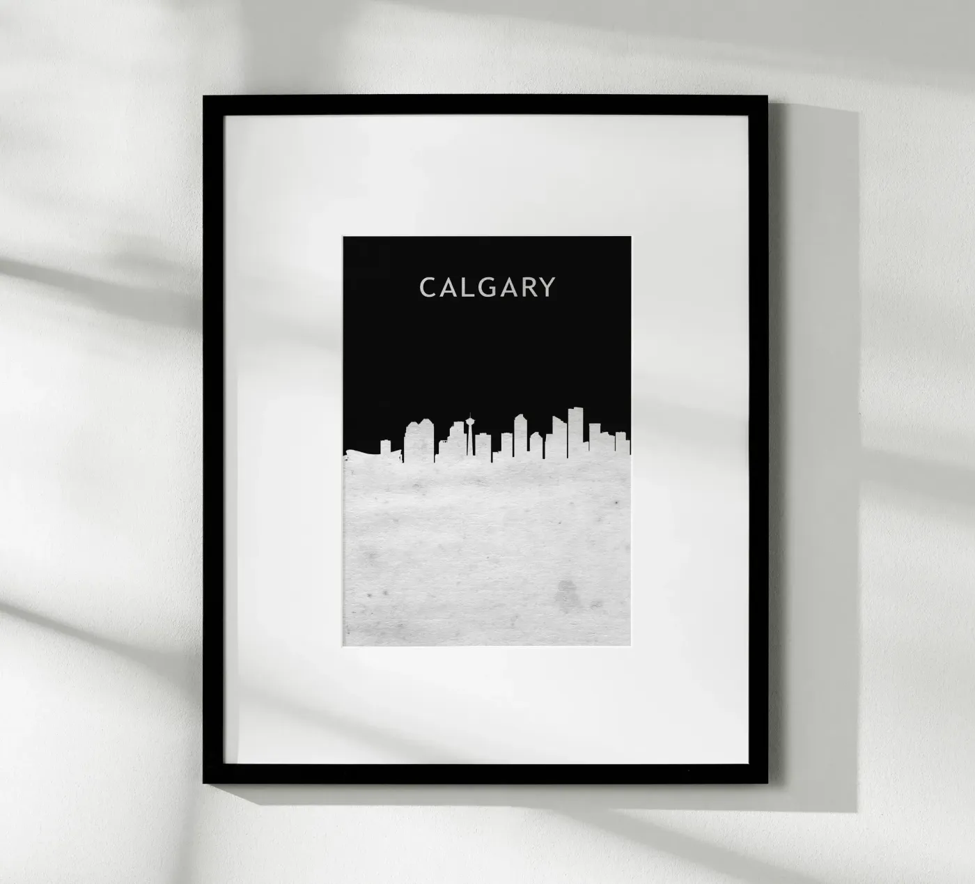 Calgary Canada poster da Travelstudio