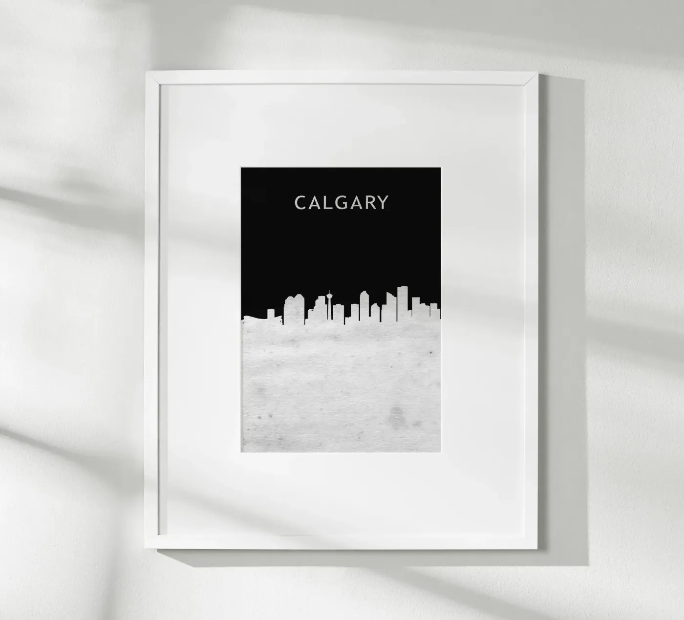 Calgary Canada poster da Travelstudio