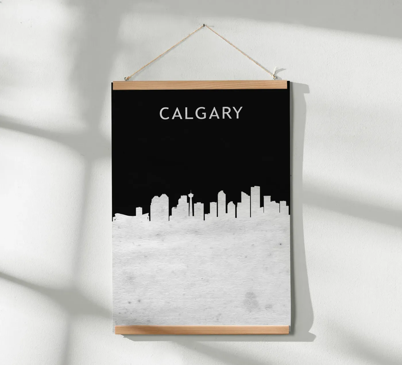 Calgary Canada poster da Travelstudio