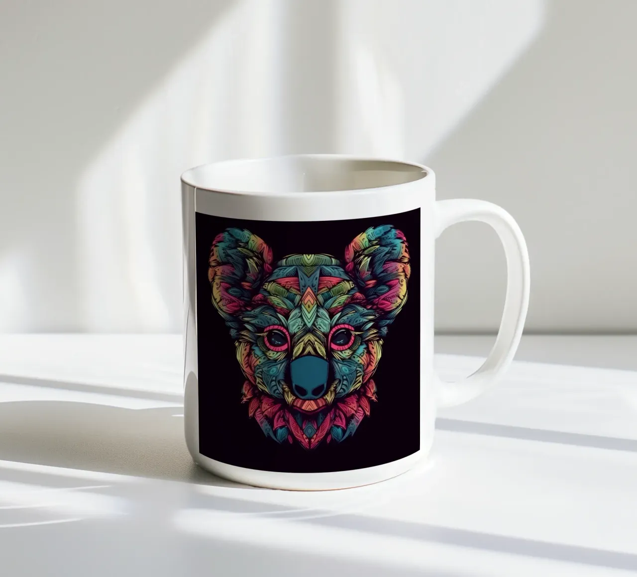 Tatoo Koala tazza in ceramica da Animal Portraits