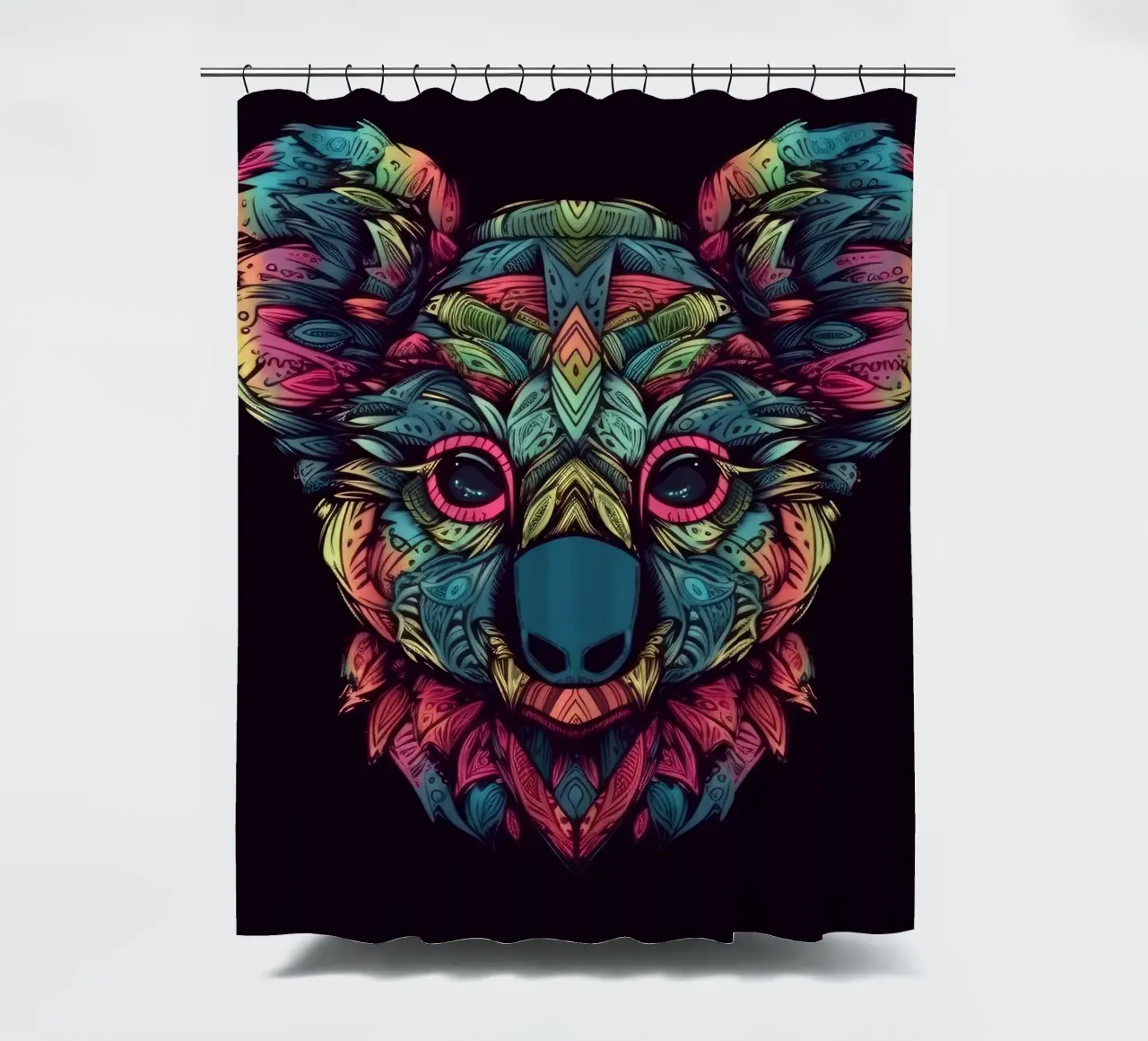 Tatoo Koala tenda da doccia da Animal Portraits