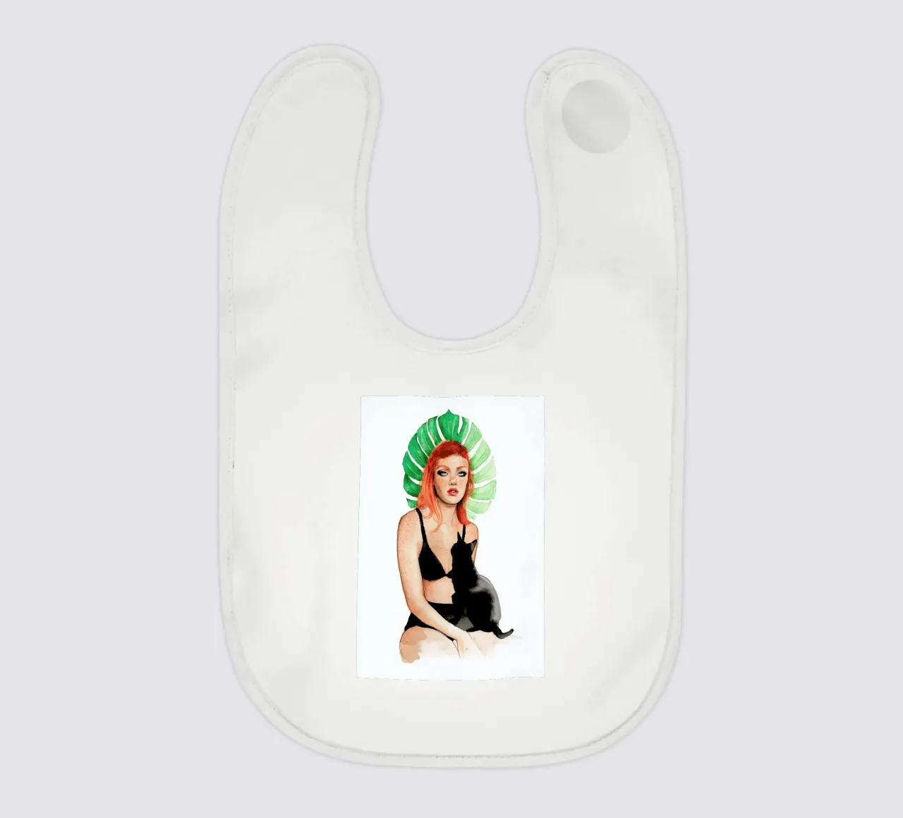 Black Cat bavaglino da Ina Stanimirova