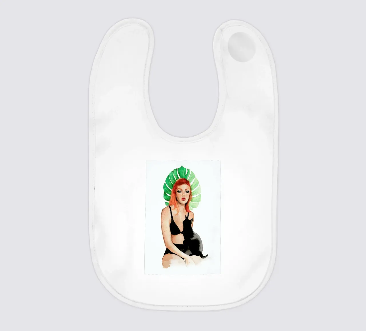 Black Cat bavaglino da Ina Stanimirova