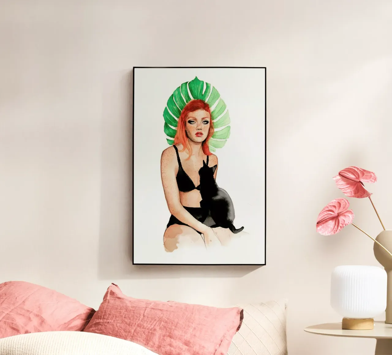 Black Cat plexiglass da Ina Stanimirova