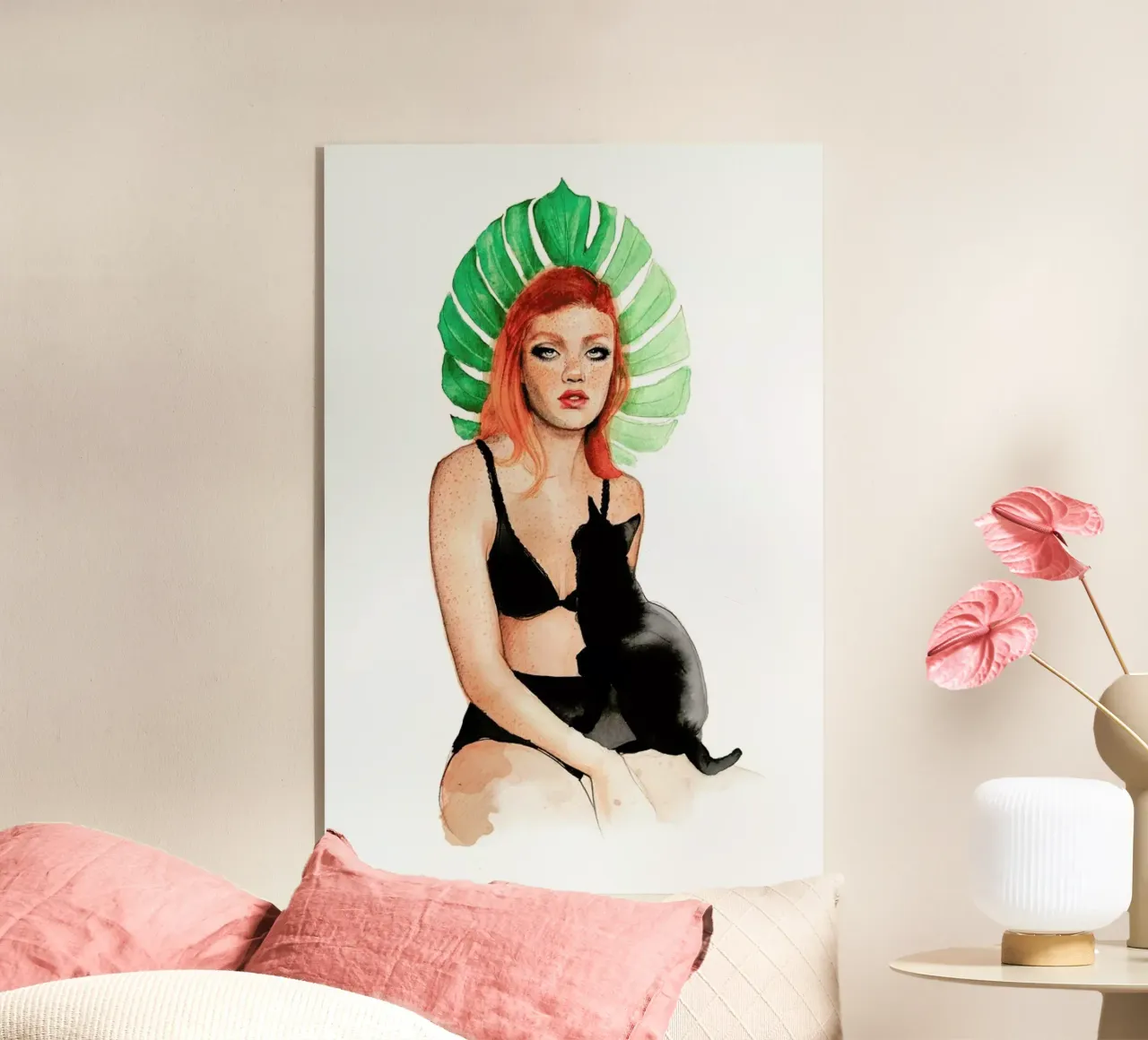 Black Cat plexiglass da Ina Stanimirova