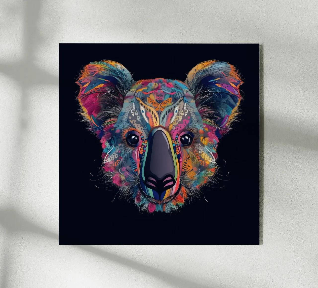 Tatoo Koala plexiglass da Animal Portraits
