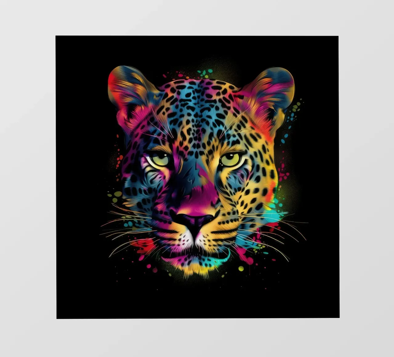 Tatoo Leopardo pellicola backlit da Animal Portraits