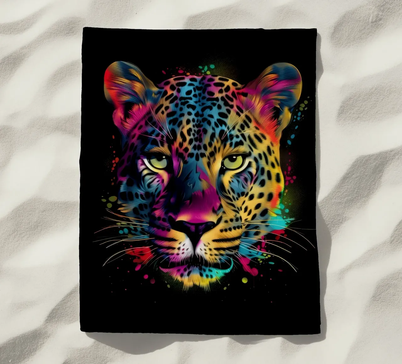 Tatoo Leopardo telo mare da Animal Portraits