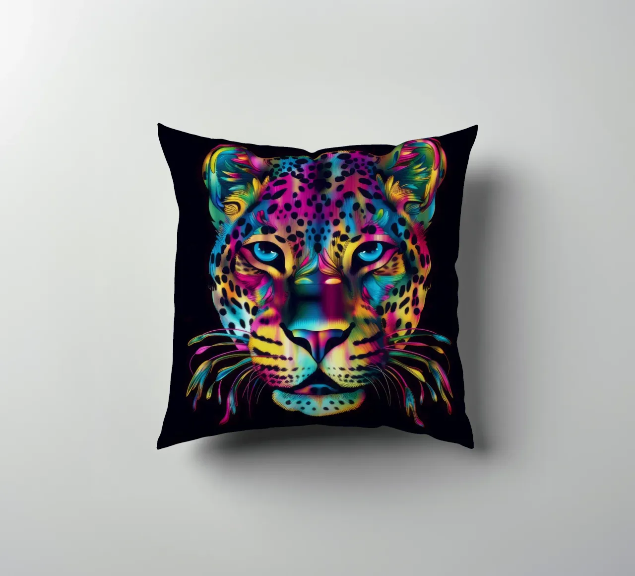 Tatoo Leopardo cuscino da Animal Portraits