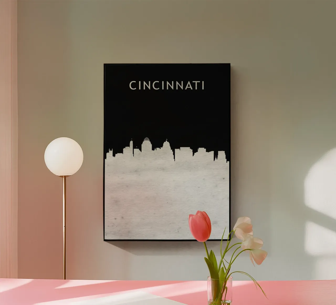 Cincinnati Ohio plexiglass da Travelstudio