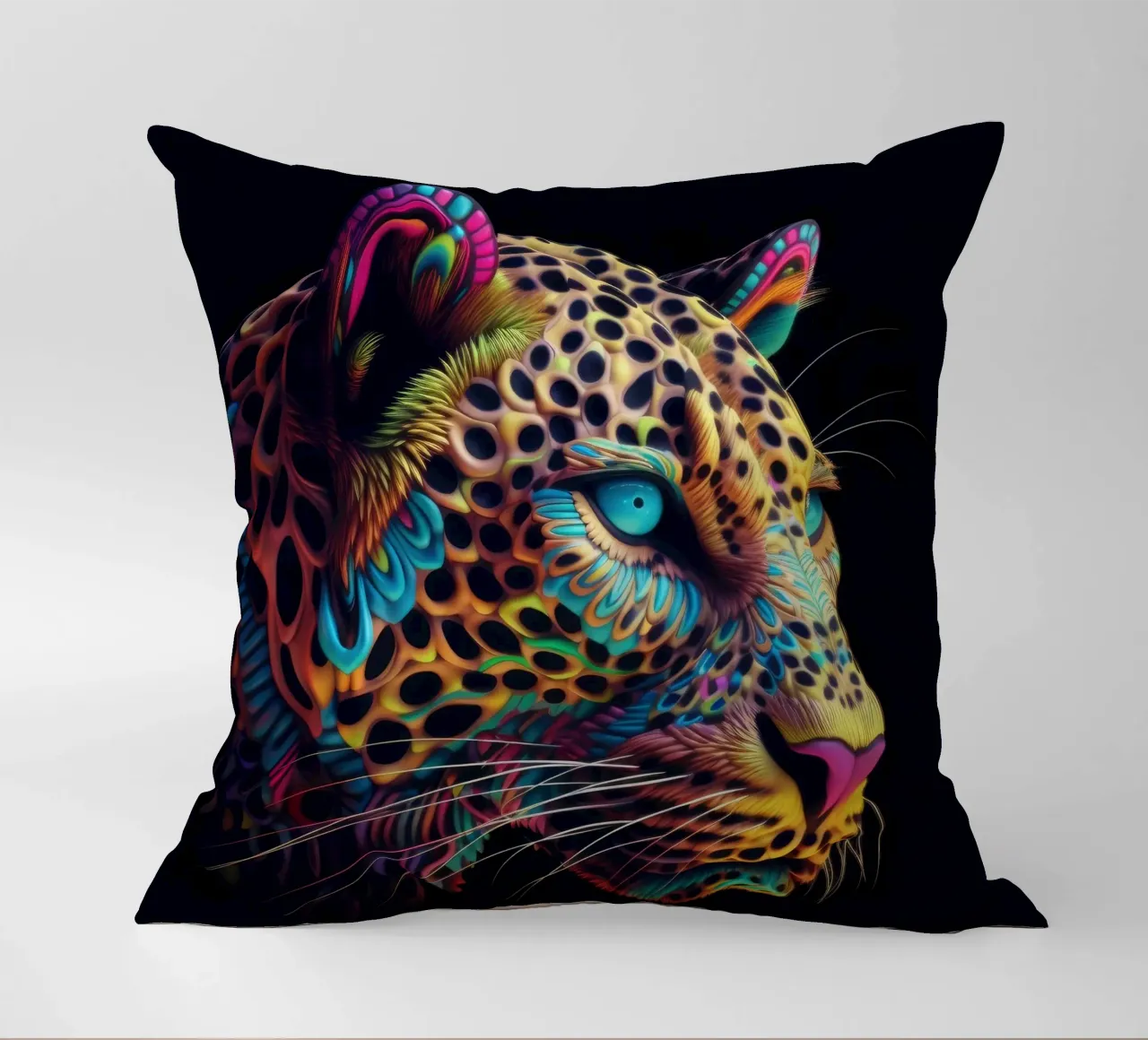Tatoo Leopardo cuscino da Animal Portraits