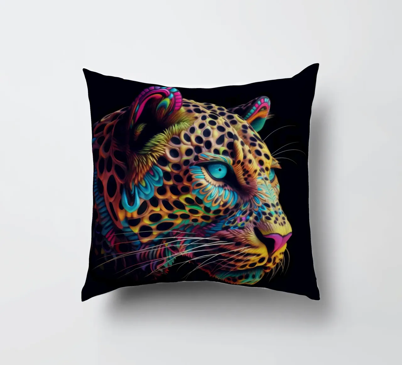 Tatoo Leopardo cuscino da Animal Portraits
