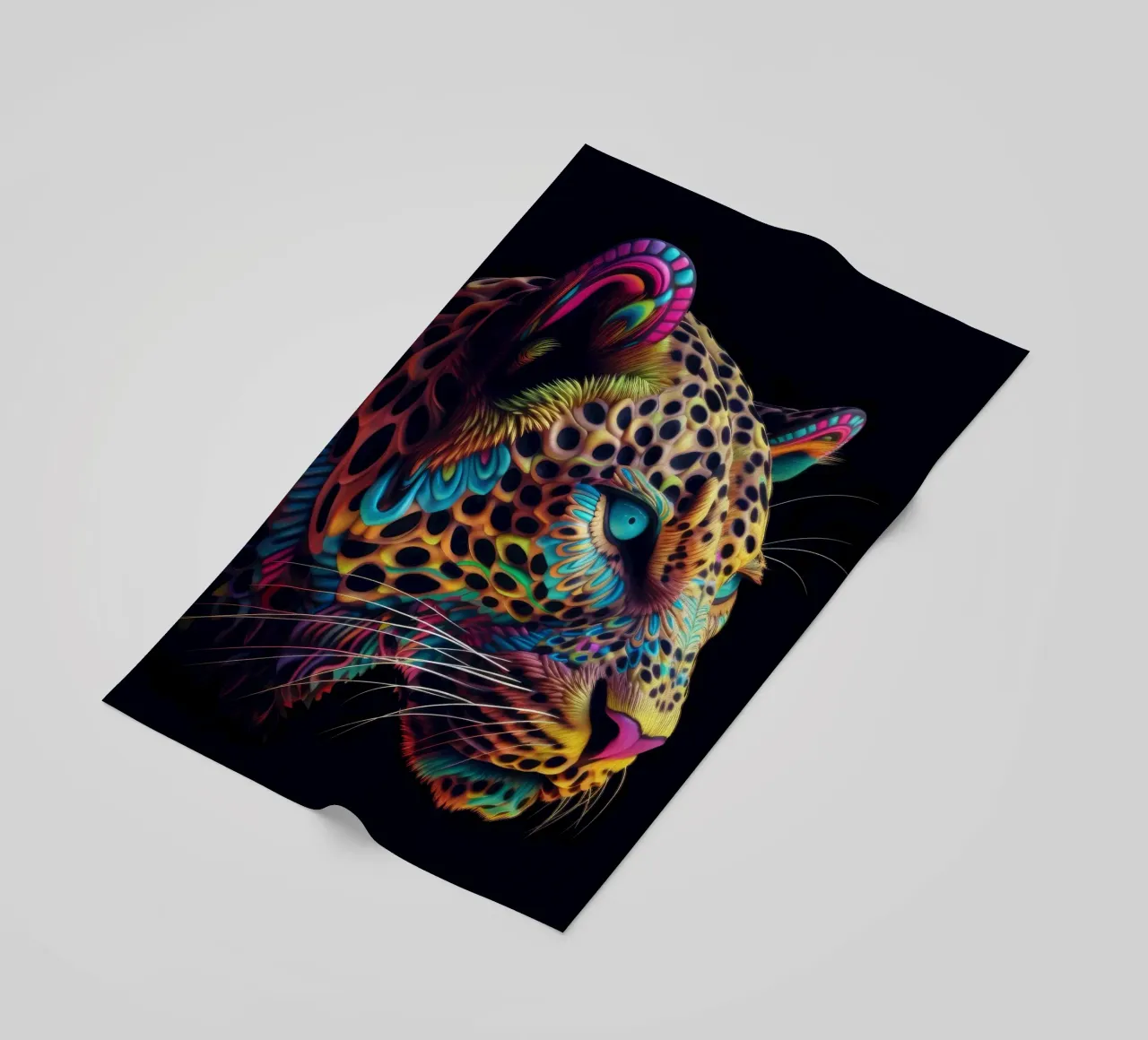 Tatoo Leopardo telo mare da Animal Portraits