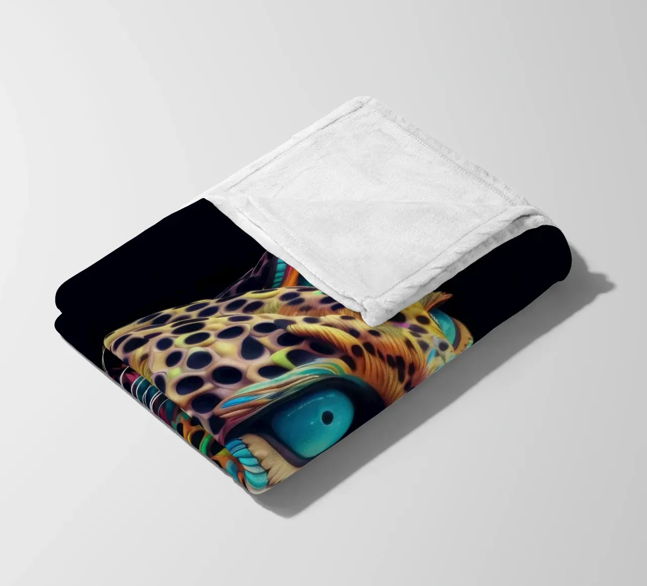 Tatoo Leopardo coperta in pile da Animal Portraits
