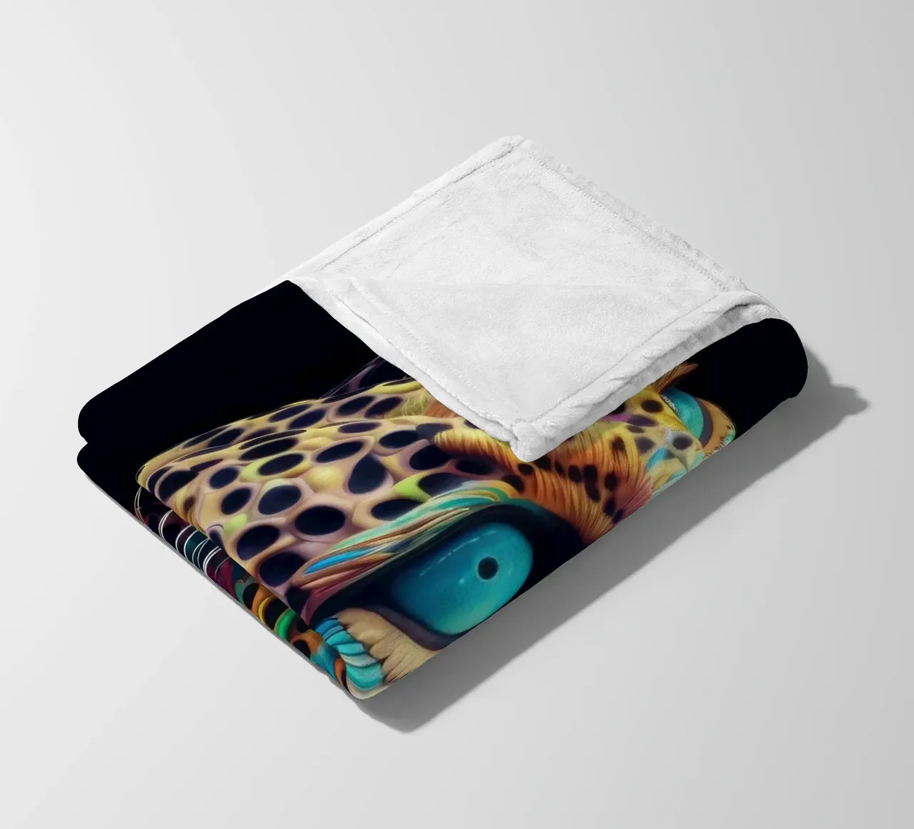 Tatoo Leopardo coperta in pile da Animal Portraits