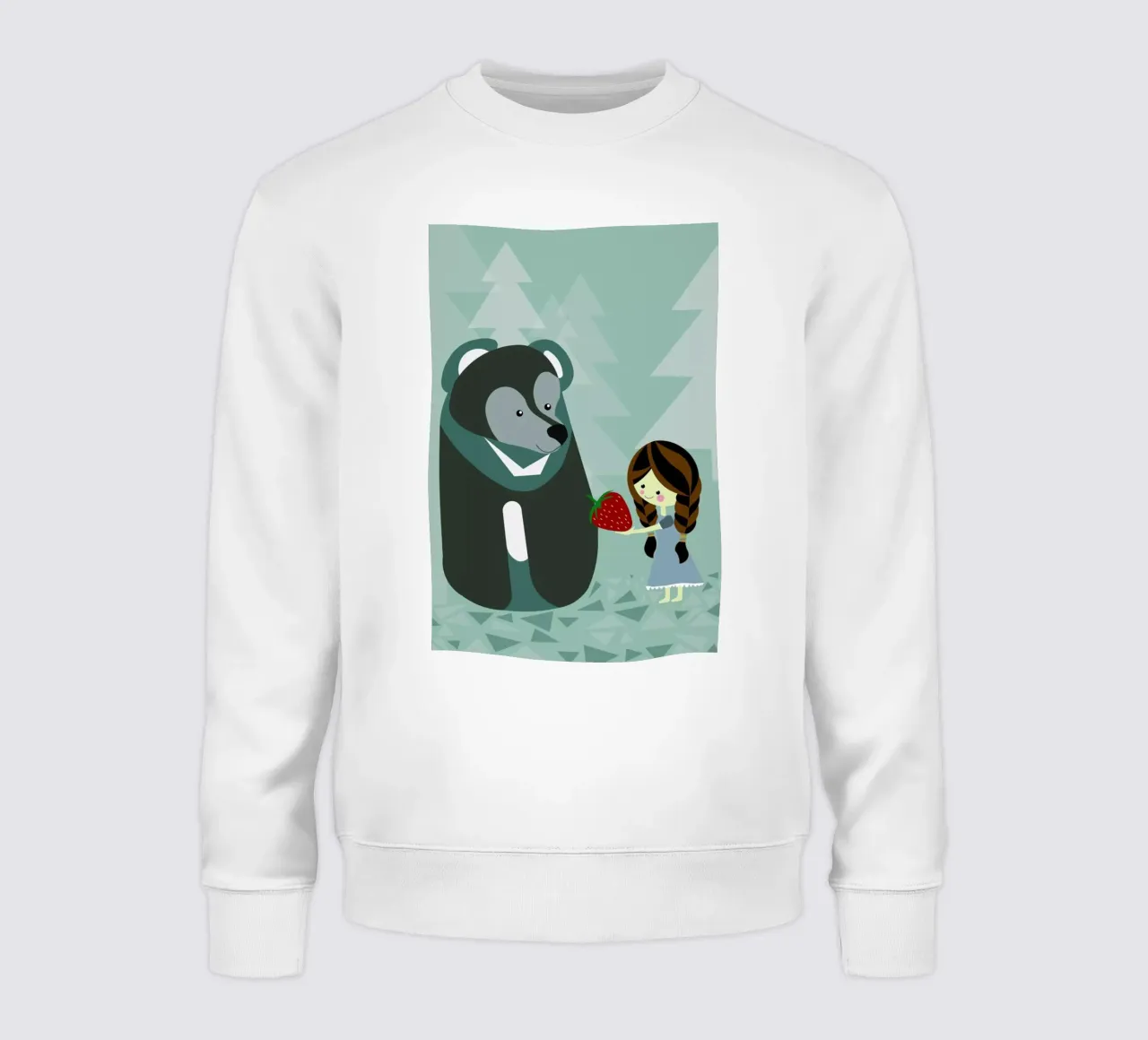 Erdbär sweatshirt by Sabrina Ziegenhorn
