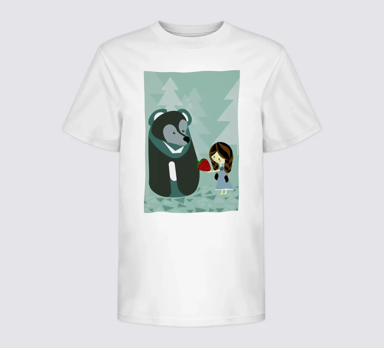 Erdbär t-shirt bambini da Sabrina Ziegenhorn